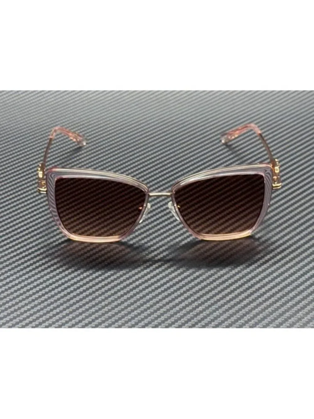 New Michael Kors Women Pink Transparent Sunglasses -16-140